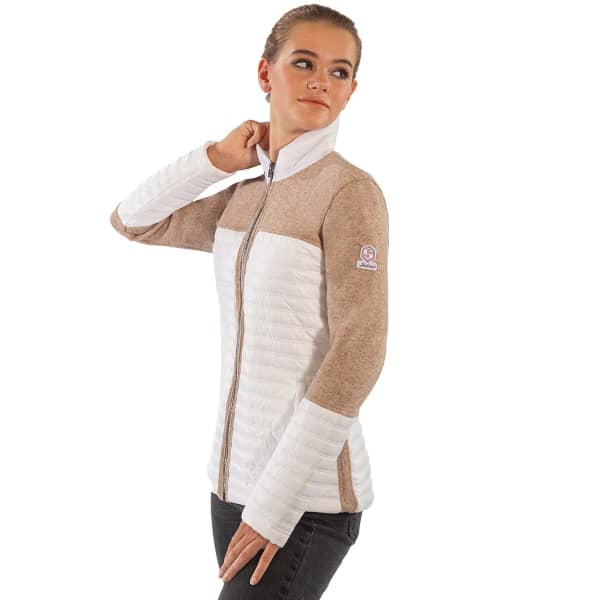 Veste polaire SKIDRESS MARION BLANC/BEIGE