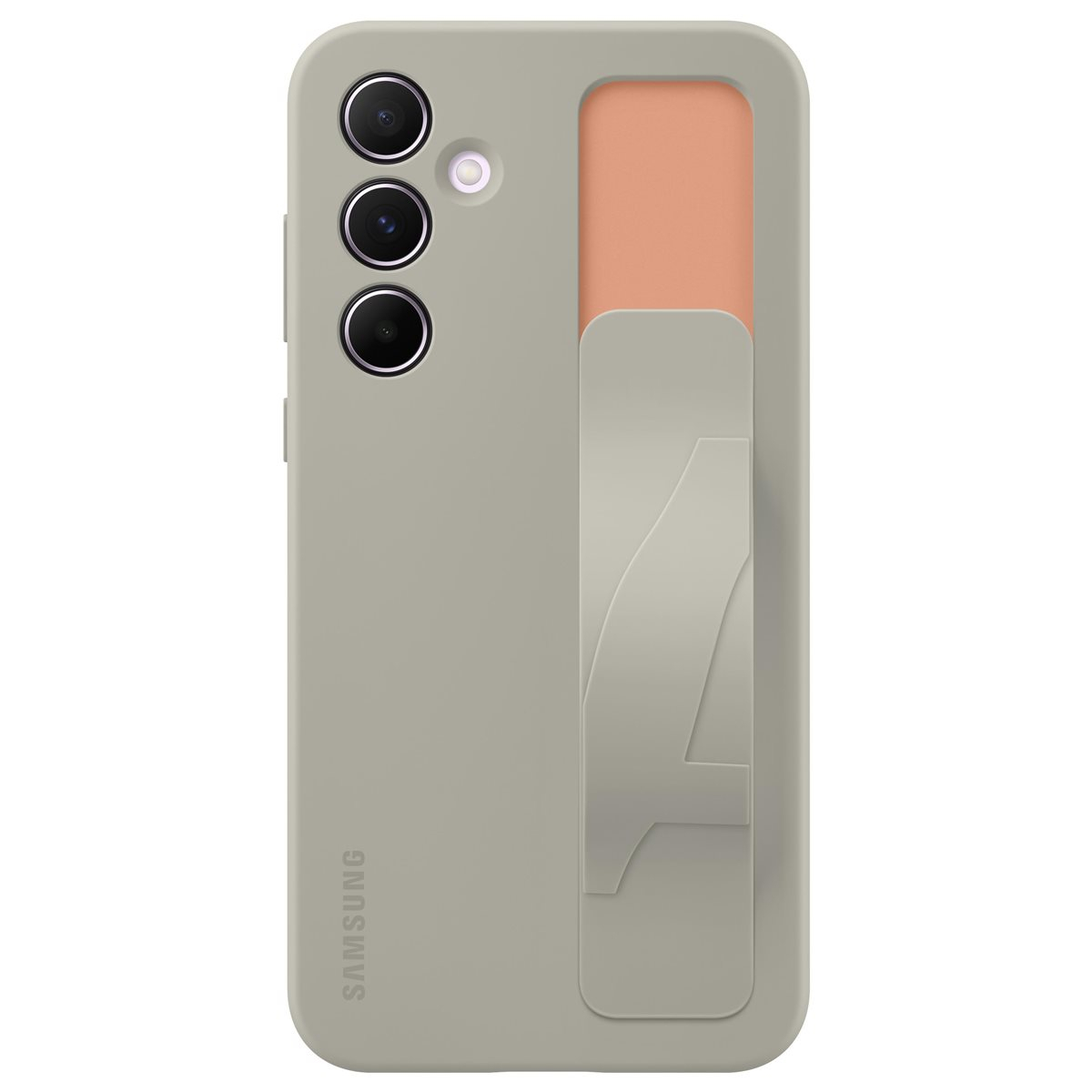 Galaxy A55 Silikon Grip Cover Hülle (EF-GA556TJEGWW) - Taupe (Beige)