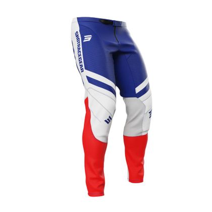 Pantalon cross Shot CONTACT - MYTHIC 2025 - Bleu / Rouge