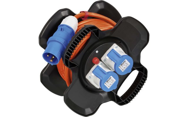 Brennenstuhl CEE-Kabeltrommel X-Gum orange 10m