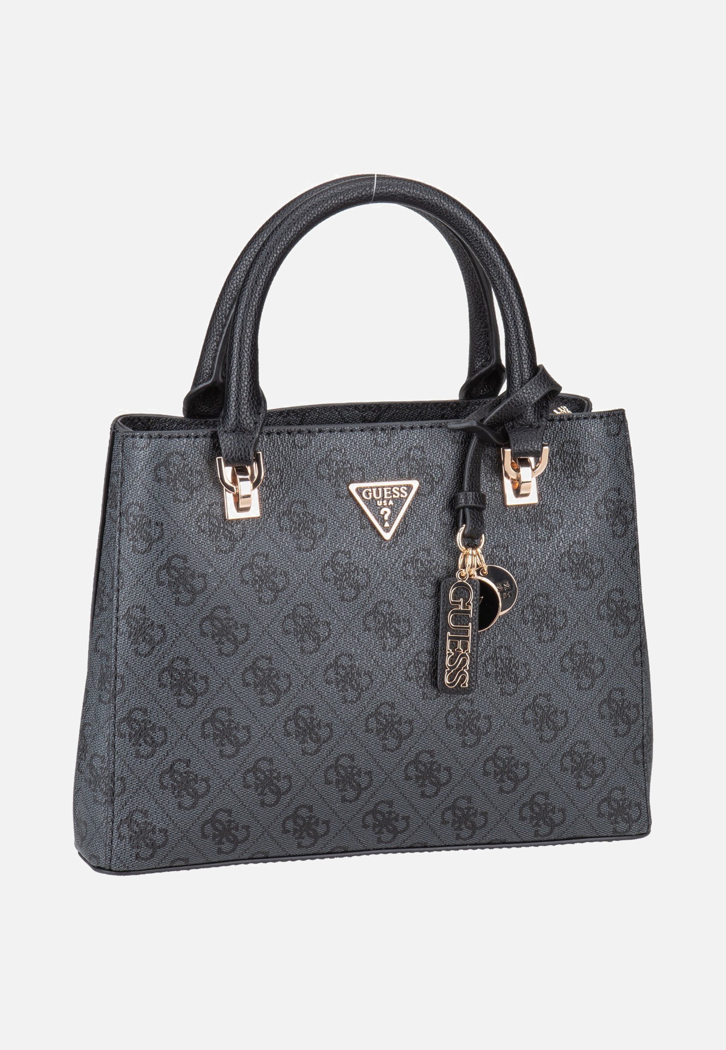 Noelle II Sml Multi Comp Coal Logo - Satchel