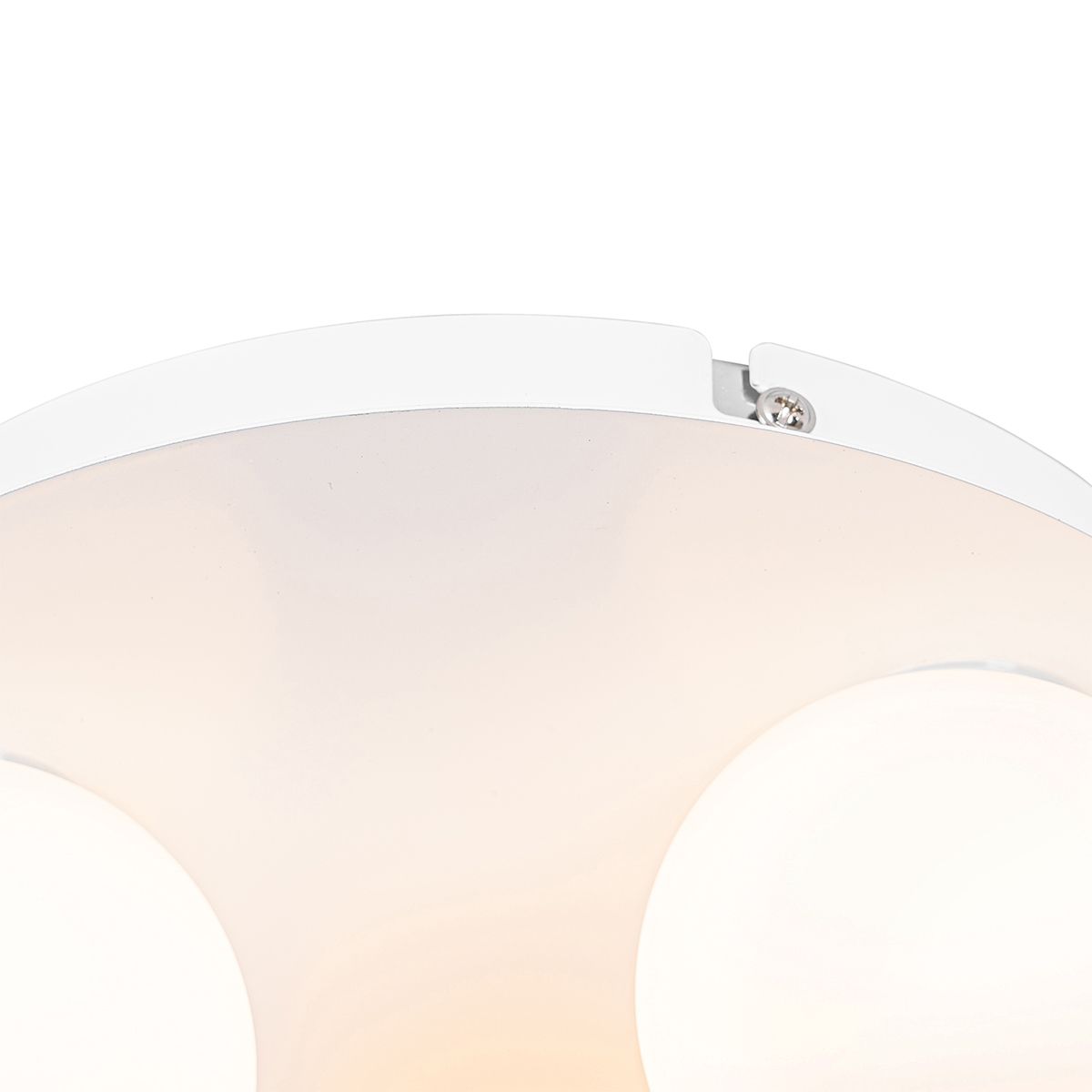 Moderne badkamer plafondlamp wit 3-lichts - Cederic