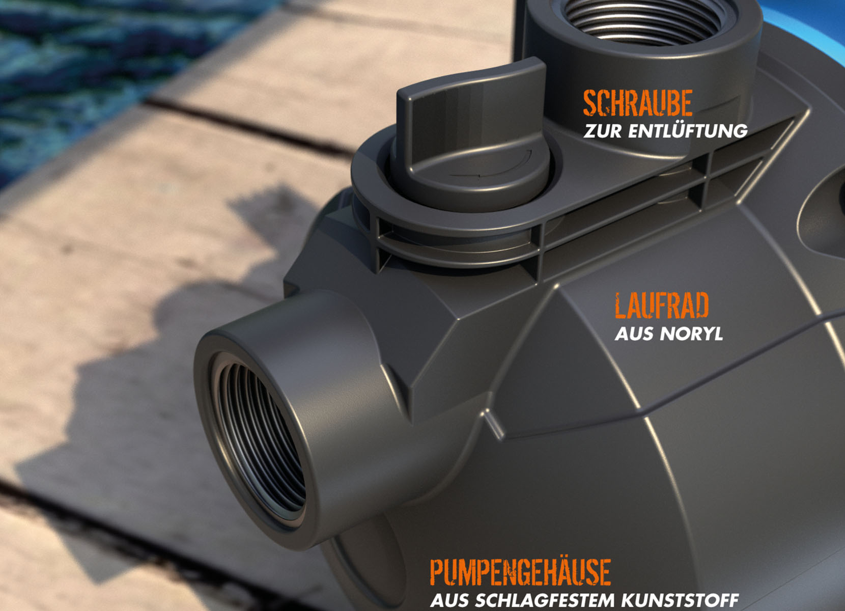 Güde Gartenpumpe GP 6035