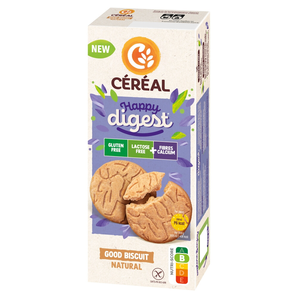 3x Céréal Good Biscuit Natural150 gr