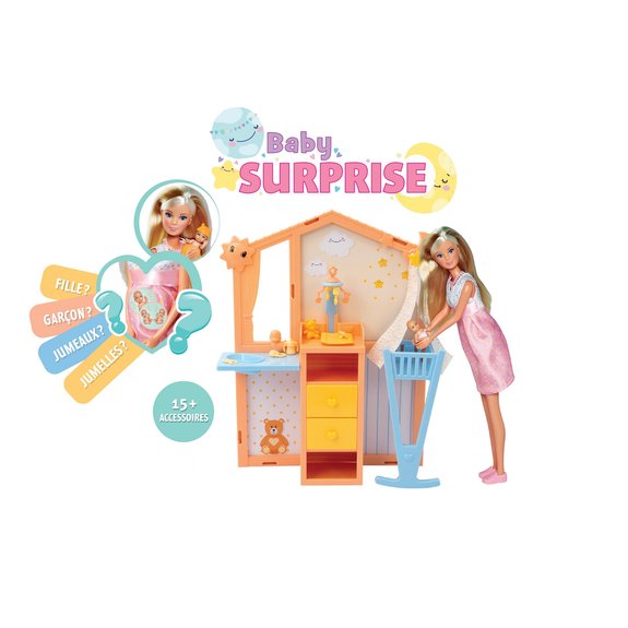 Poupée mannequin Steffi Love Bébé Surprise