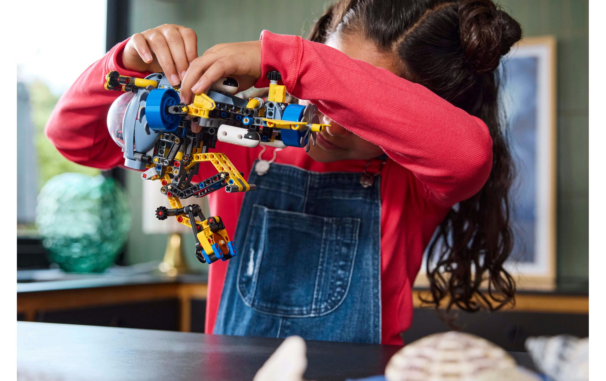 Technic Tiefseeforscher U-Boot 42201Spannendes Forscherspielzeug für Kinder, die U-Boote lieben