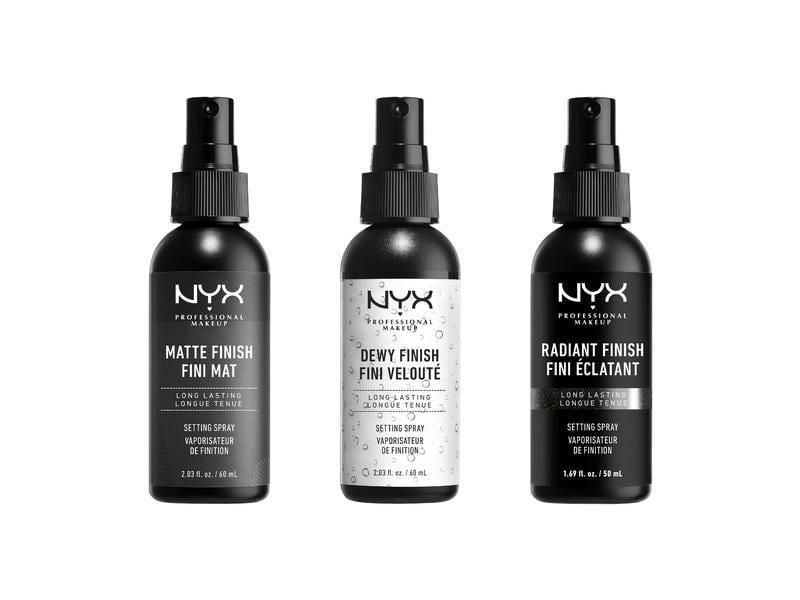 NYX Professional Makeup Fixier-Spray Make-up Setting Transp Veganes Gesichtsspray für einen langanhaltenden Make-up Look