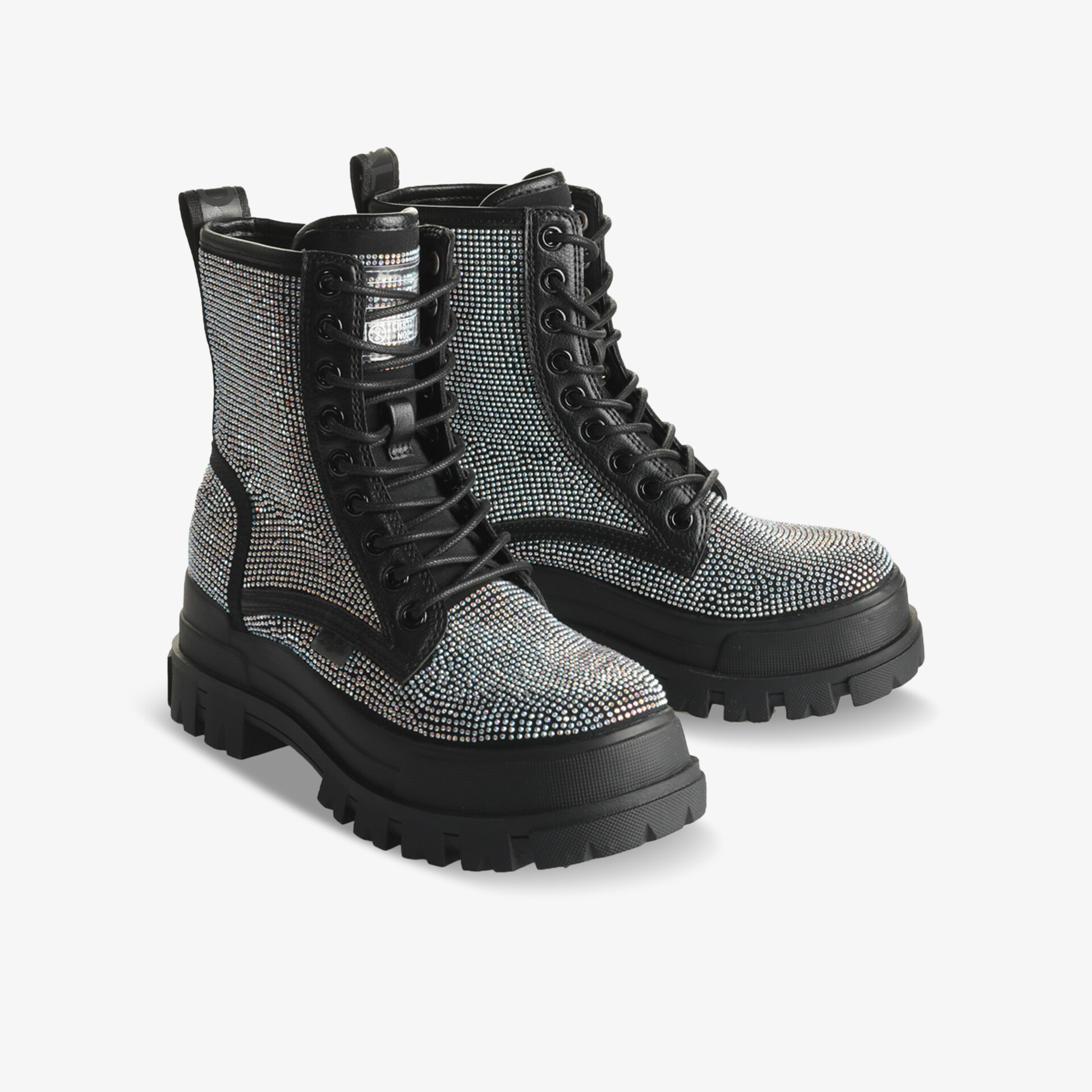 Buffalo Aspha RLD Damen Biker Boots schwarz
