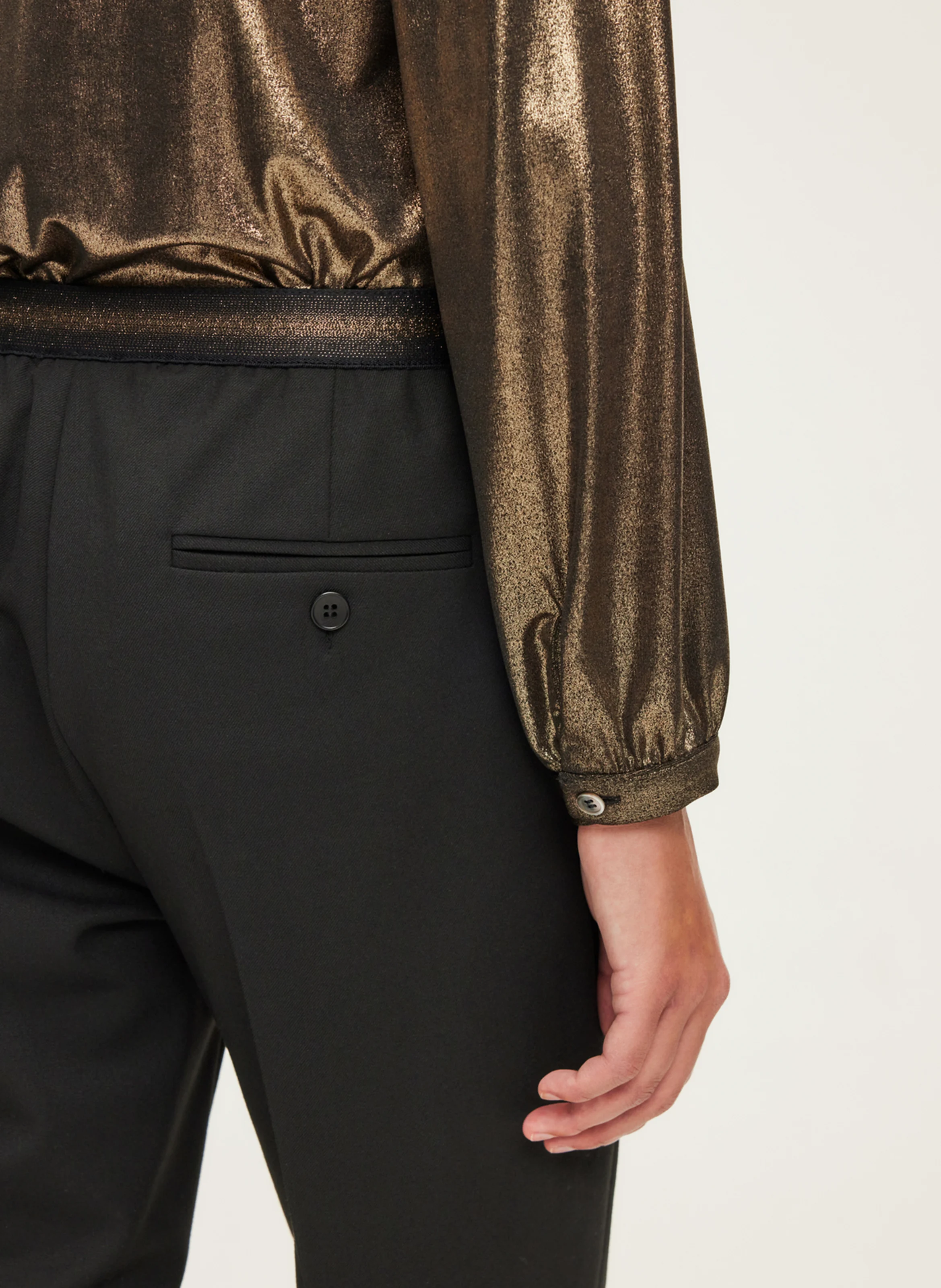 NEELA - Pantalon large | Noir