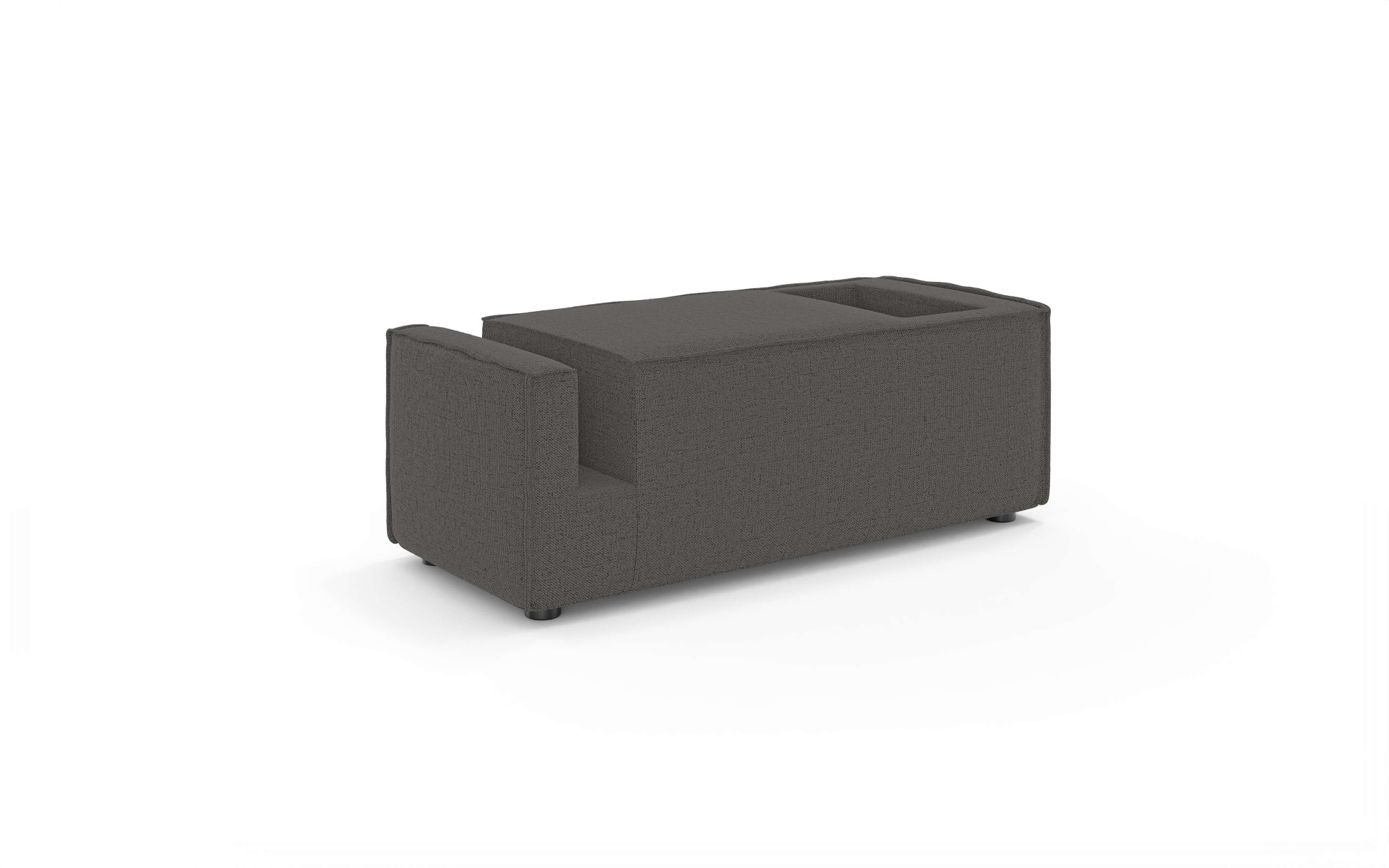 GOODproduct Sofaelement »HAILY Tisch für das Modulsofa, Masse B/T/H: 45/100/37 cm« als Modul oder separat verwendbar, mit Steckfach und Ablagefläche