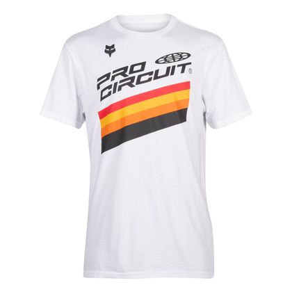 T-Shirt manches courtes Fox PRO CIRCUIT - Blanc