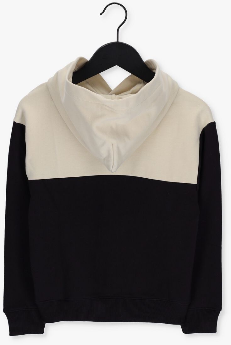 CALVIN KLEIN zwarte calvin klein trui clr block monogram hoodie