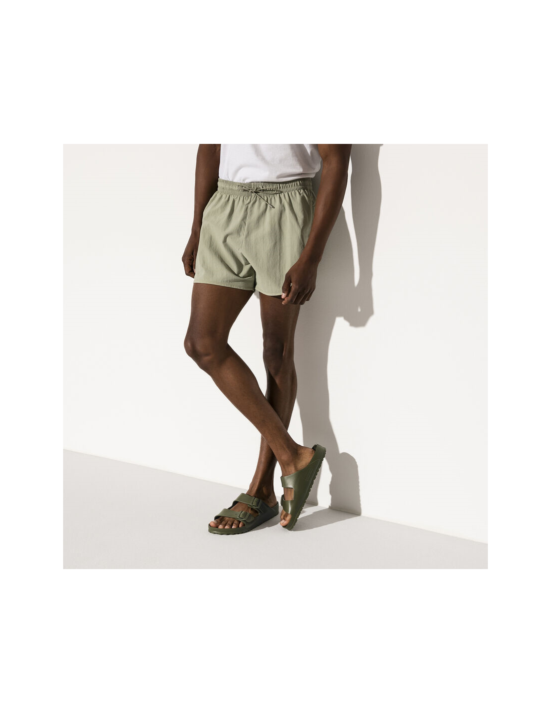 birkenstock mules homme arizona eva caoutchouc kaki