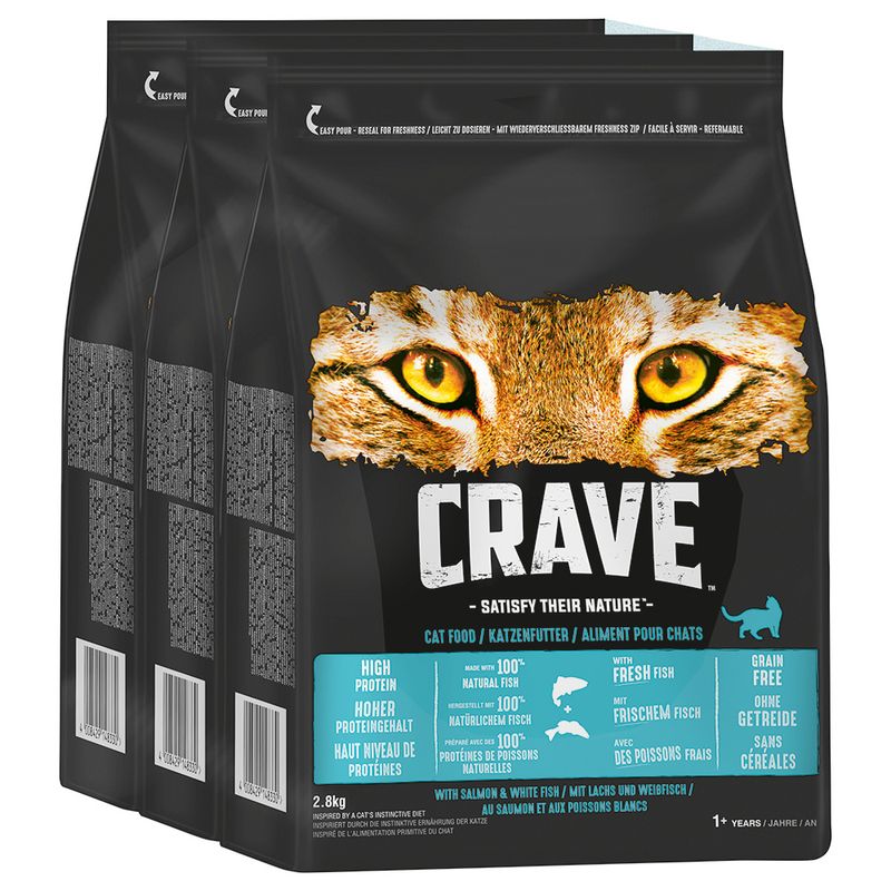 Crave Adult saumon, poisson blanc