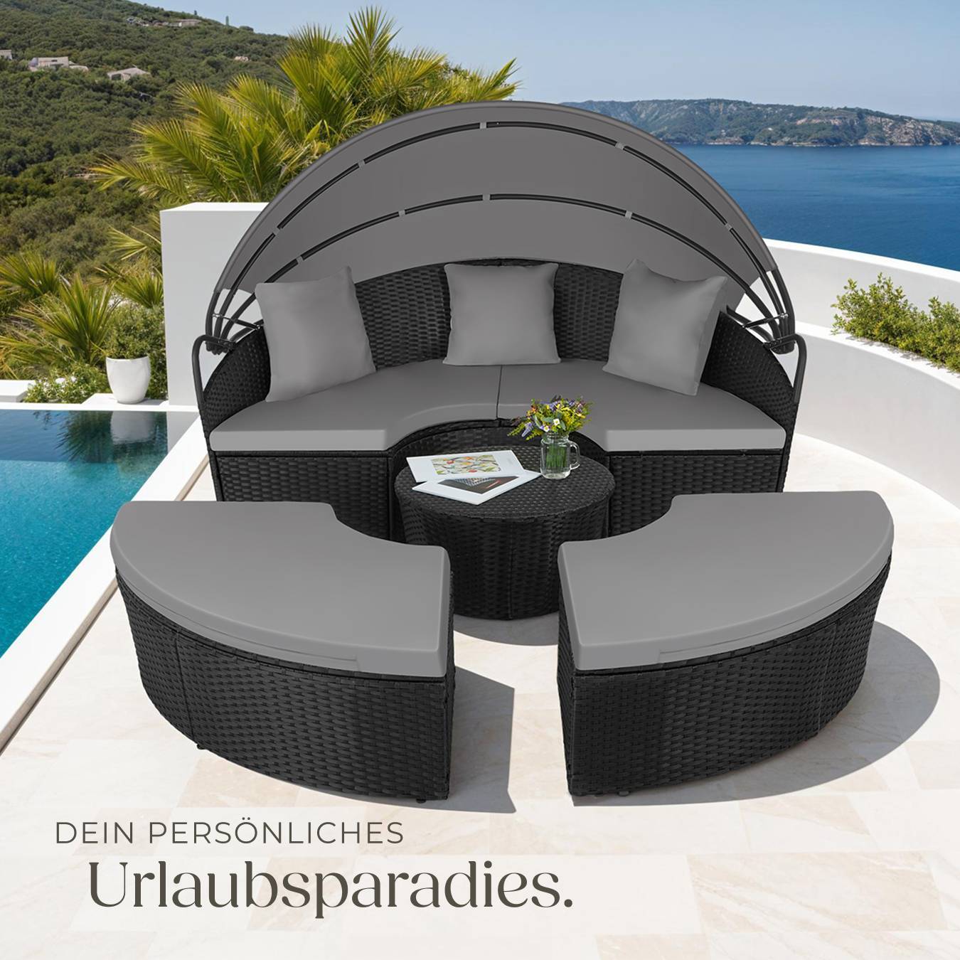 Rattan Sonneninsel Santorin