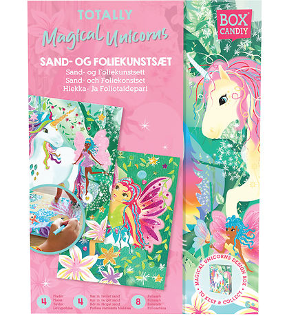 Box Candiy Kreatives Spielset - Sand und Folienkunstset - Magisc