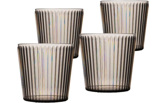 Bo-Camp Nomad Wasserglas aus recycelten RPET grau 400 ml