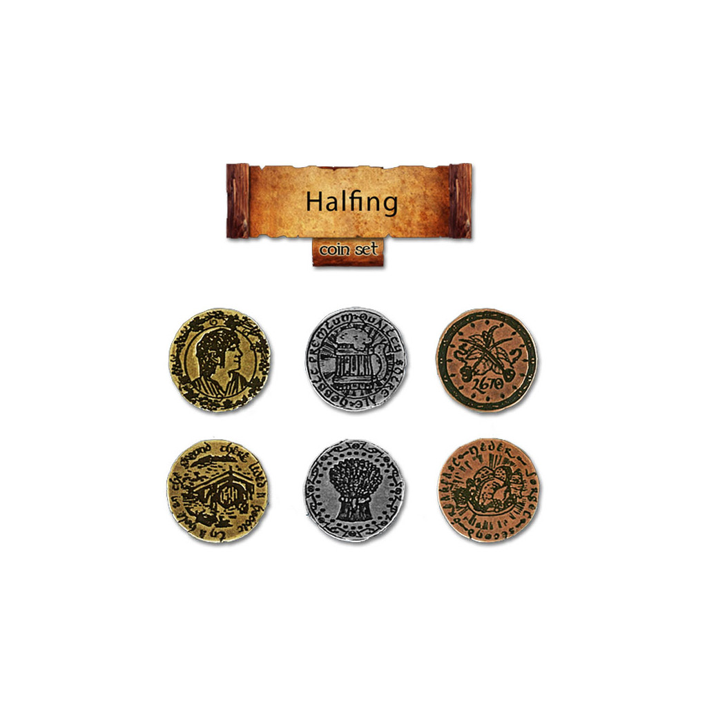 Set de Pièces Métal - Halfling
