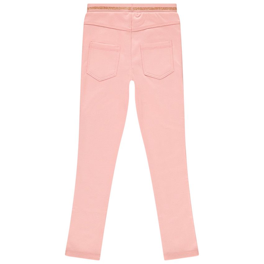 Jegging en milano à bandes latérales pour fille - Multicolore