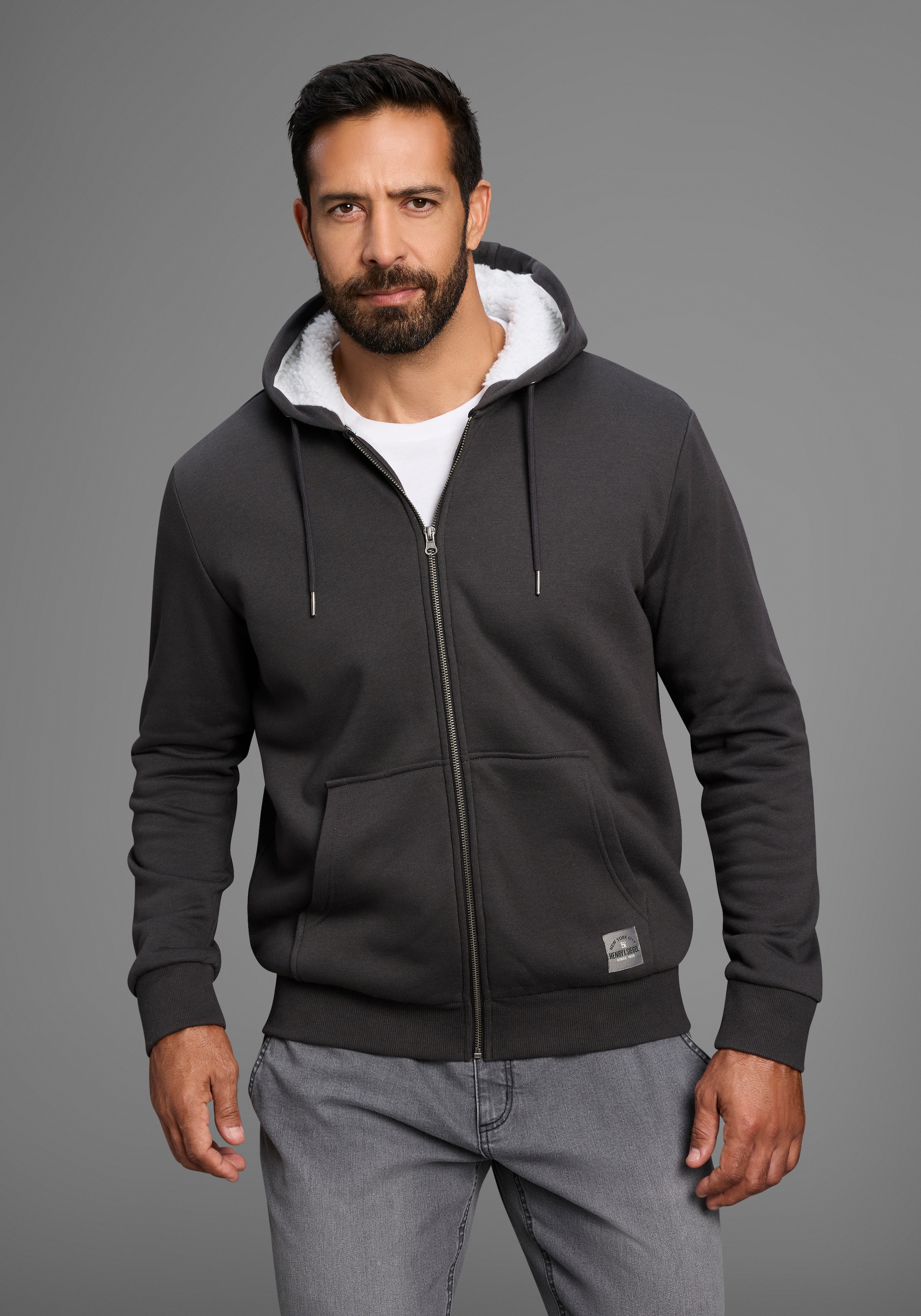 H.I.S Sweatjacke , mit Teddyfutter - NEUE KOLLEKTION