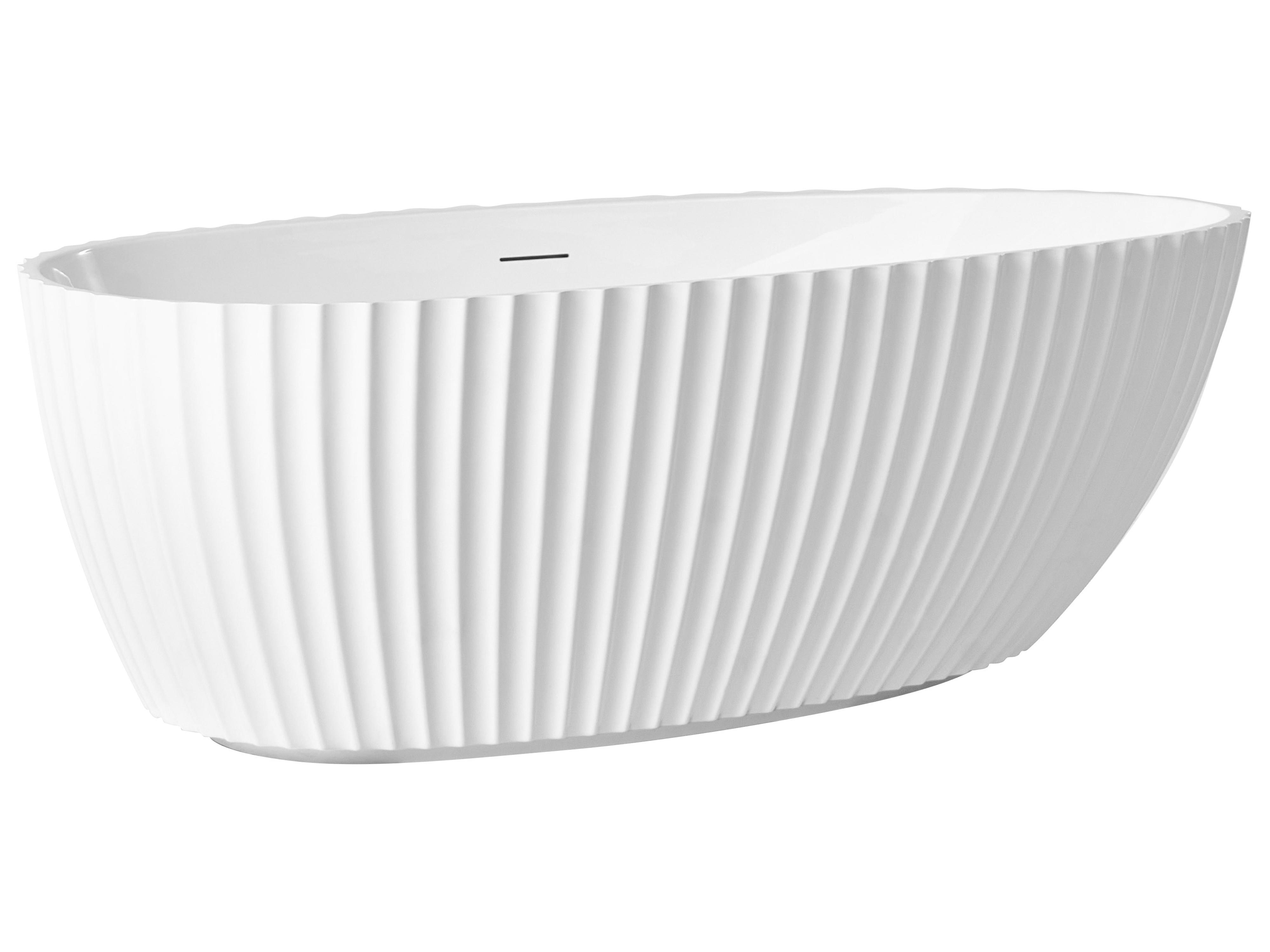 Vrijstaand bad TEFE 170 x 78 cm Wit