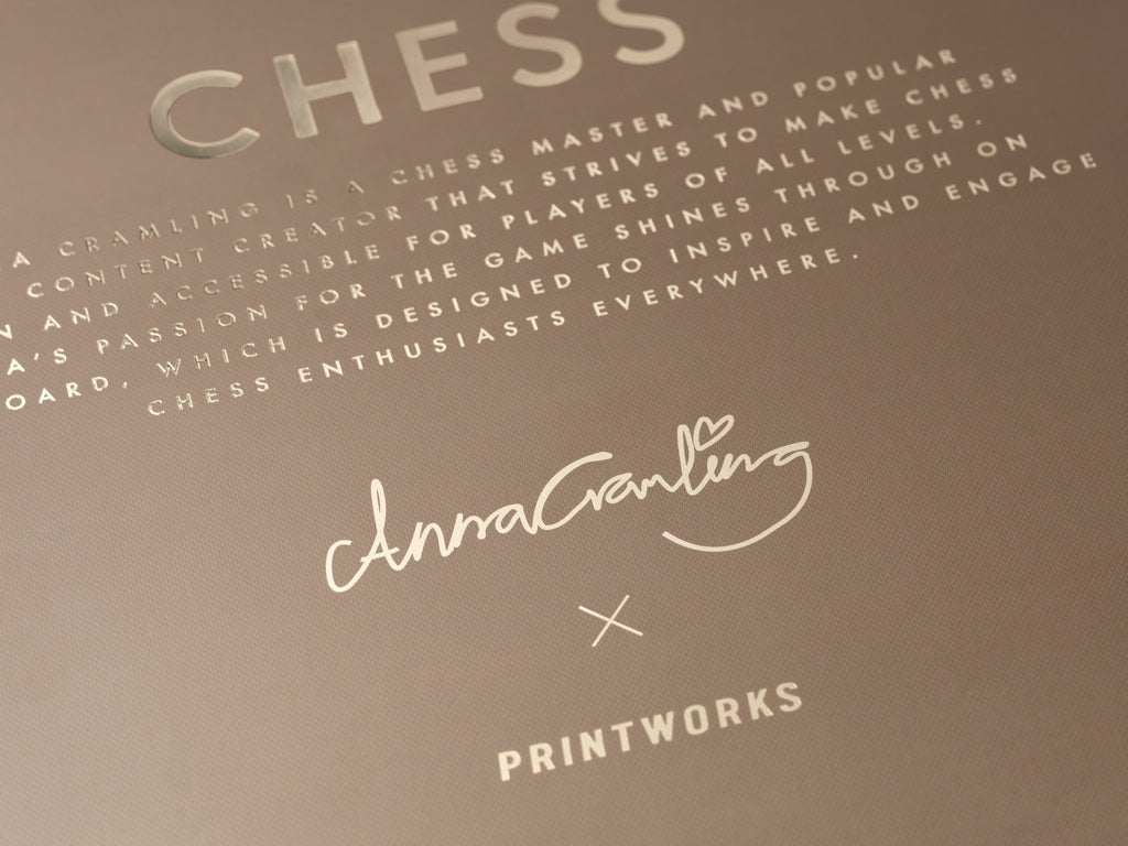 Printworks Spel Classic - Chess - Anna Cramling Edition