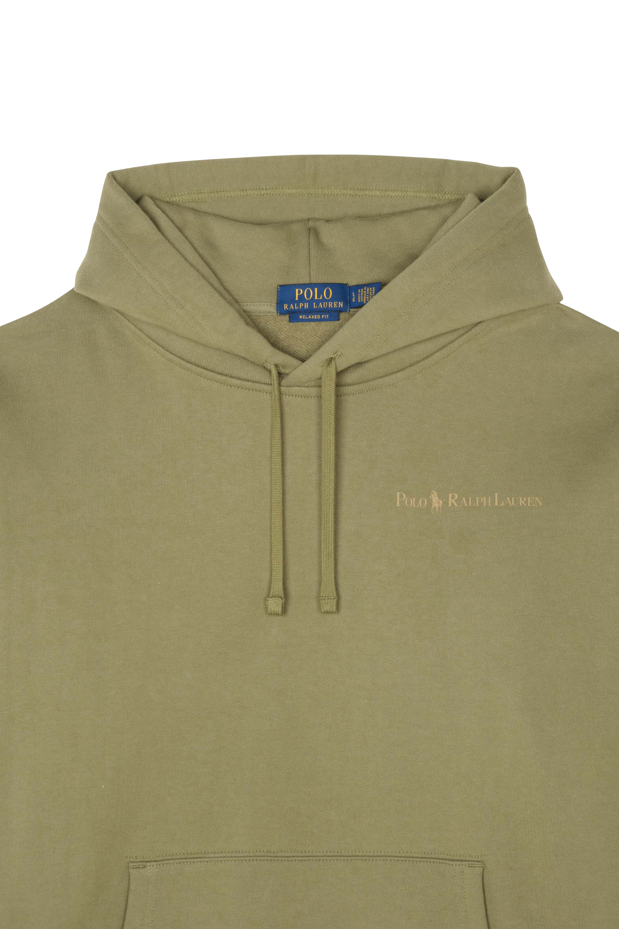 POLO RALPH LAUREN Hoodie HEAVY FLEECE Kaki