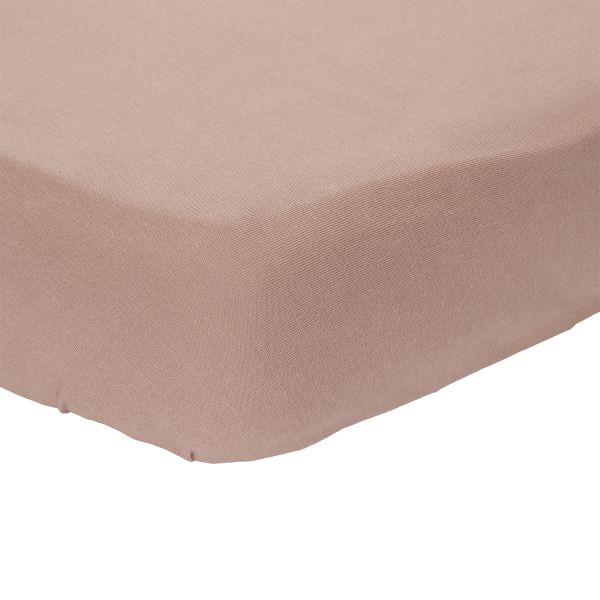 Little Dutch Hoeslaken Junior Pure - 70 x 140 / 150 cm - Pink Blush