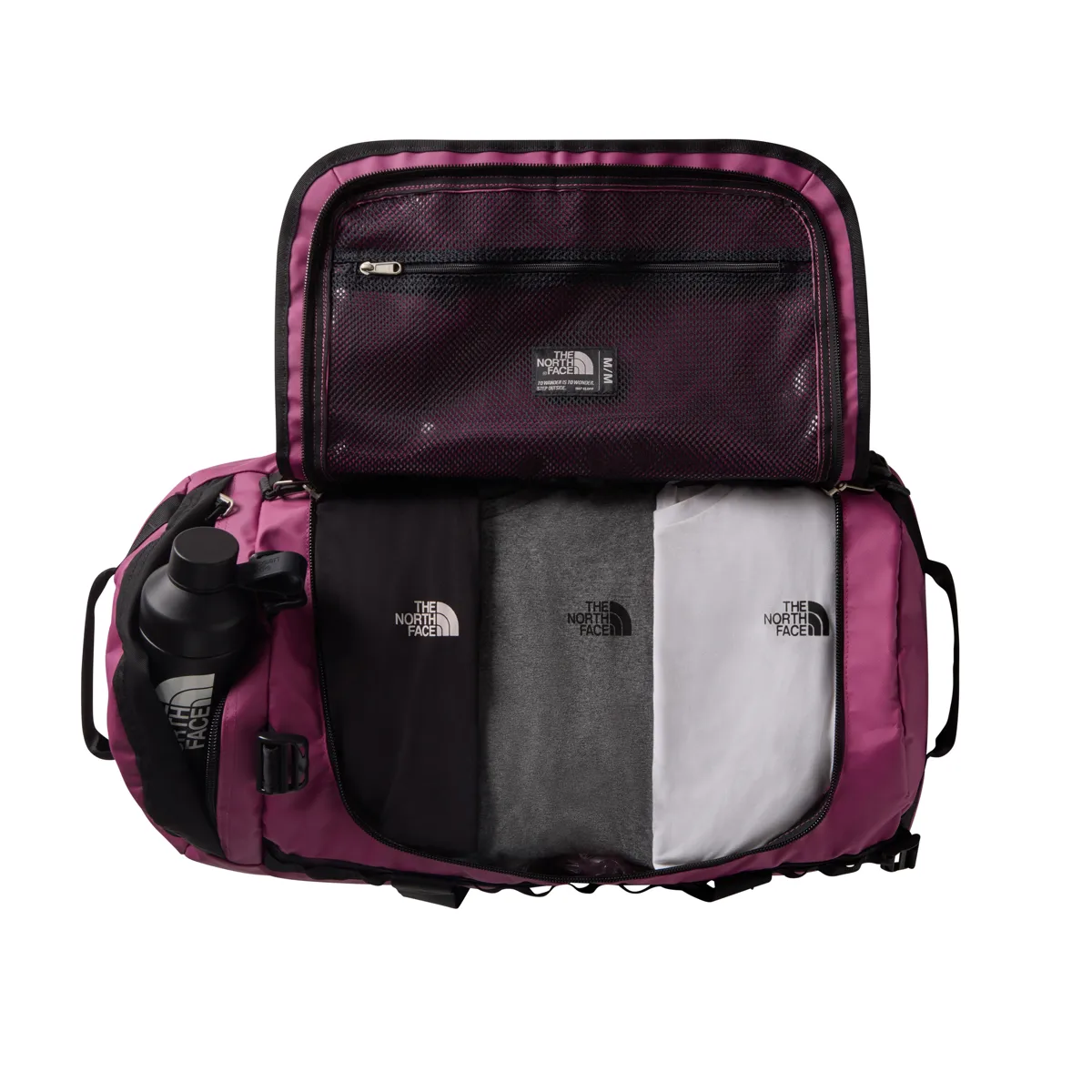 The North Face Base Camp Duffel - M Cyber Berry/TNF Black
