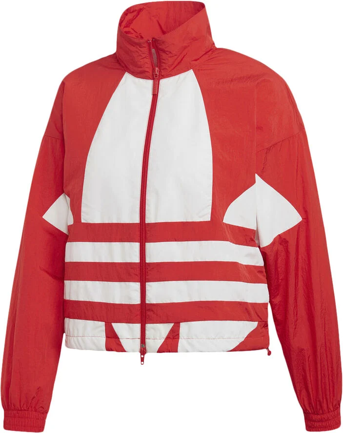 adidas Big Logo Track jakke Rød