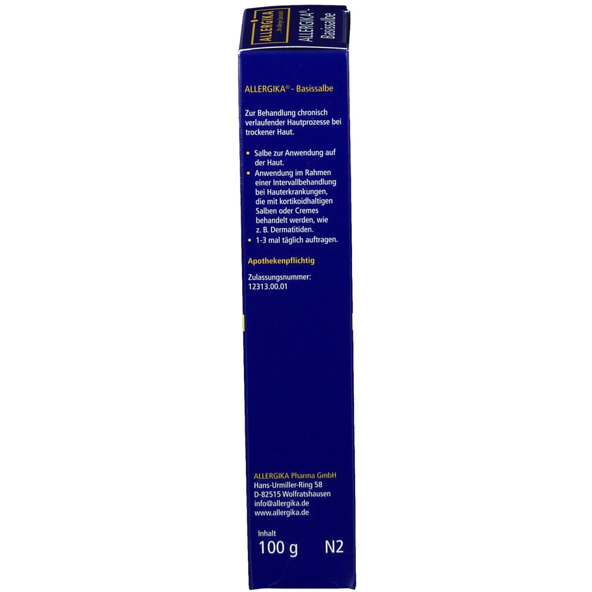 ALLERGIKA®-Basissalbe