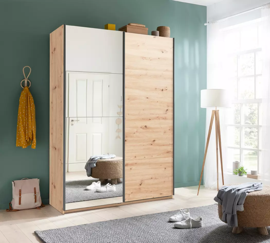 Schwebetürenschrank Systema 150 x 223 cm