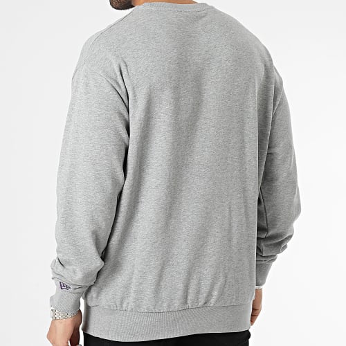 Sweat Crewneck NBA Applique Los Angeles Lakers 60357065 Gris Chiné