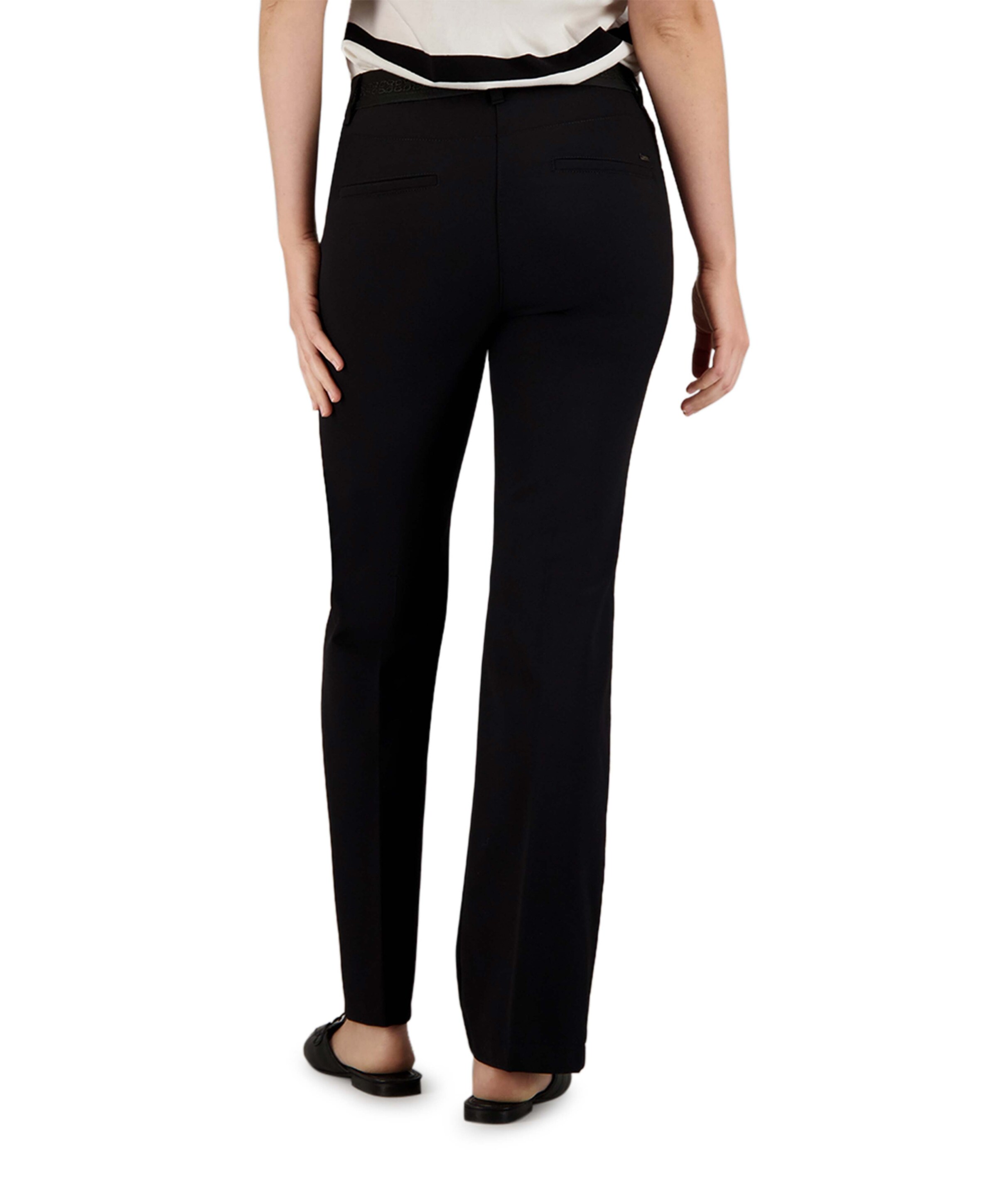 Gardeur Pull On Slim broek zwart