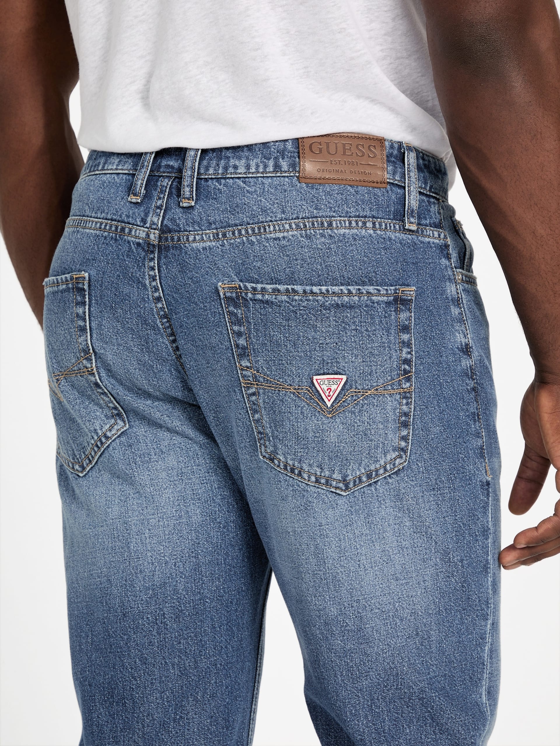 Calça jeans reta Mason