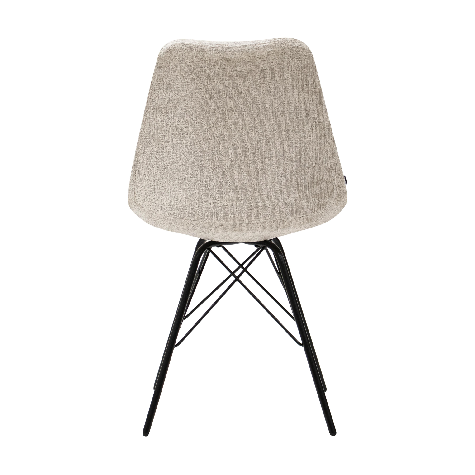 Kick eetkamerstoel Bren - champagne