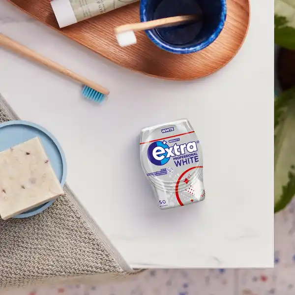 Professional White, zuckerfreier Kaugummi