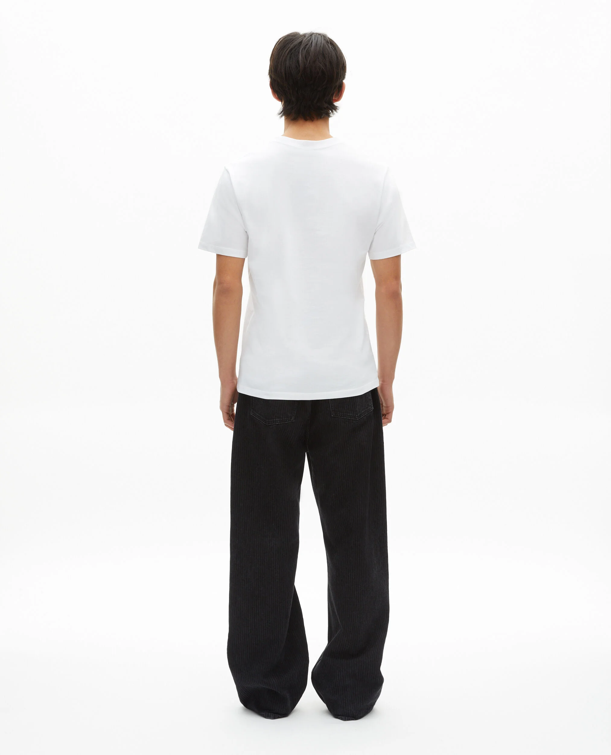 T-shirt avec flocage cœur blanc