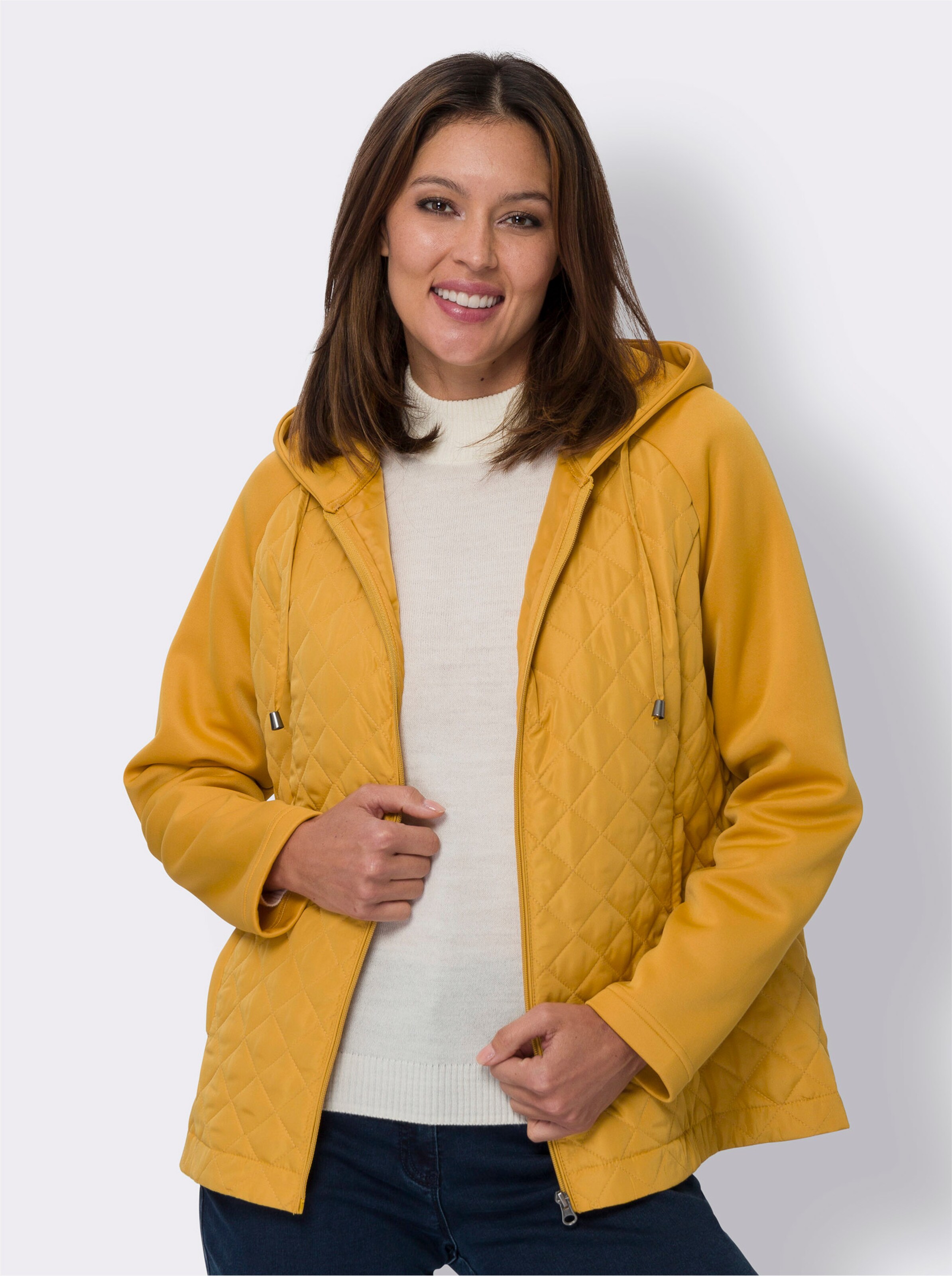 Jacke mit Steppmuster