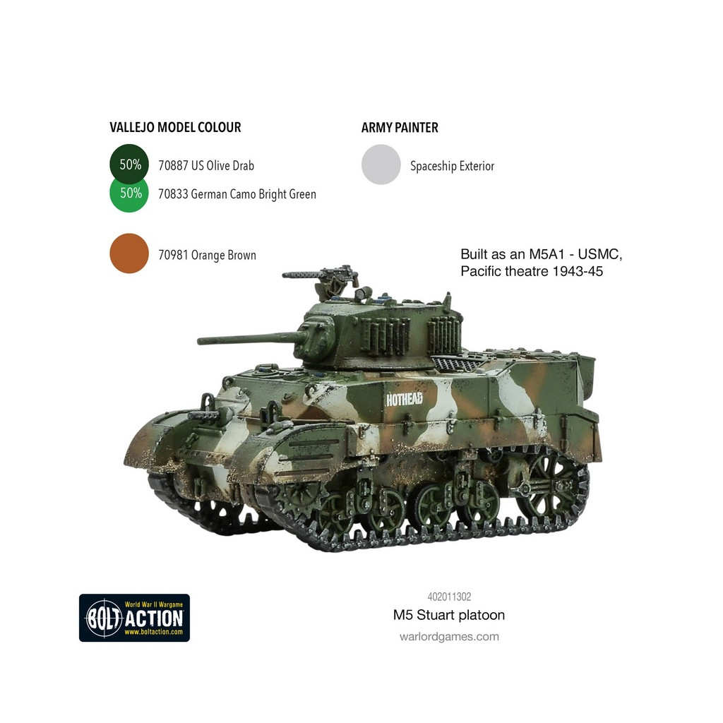 Bolt Action - M5 Stuart