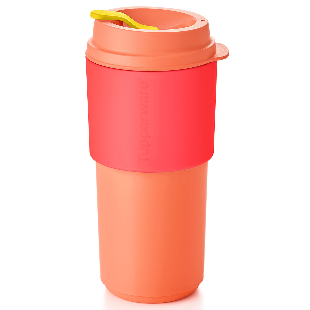Tupperware Mug de voyage Eco Coffee to go rose - 490ml