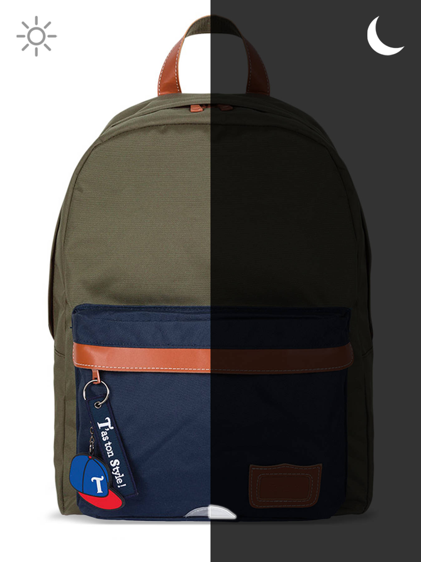 Sac  dos 1 compartiment TANN'S