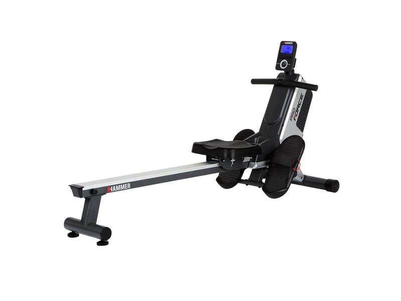 HAMMER Rudergerät Pro Force II Fitnessgerät mit einem modernem Trainingscomputer