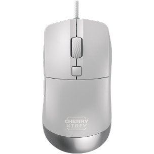 Souris Cherry XTRFY M50 gaming filaire - forme ergonomique - Blanc