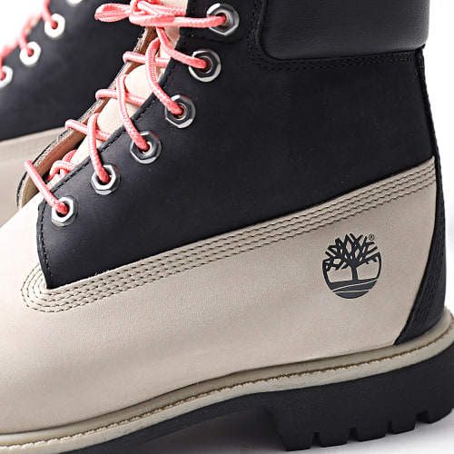 Boots Premium 6 Inch Waterproof A5RE4 Black Light Brown