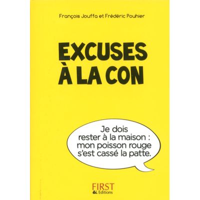 Petit Livre De - Excuses à la con