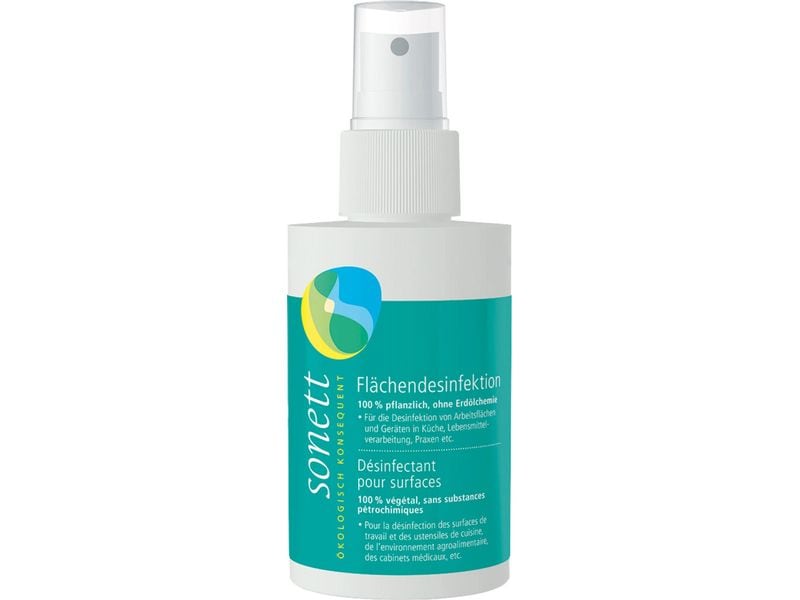 Sonett Flächendesinfektion Spray 100 ml Desinfektionsmittel wirksam gegen Keime und Bakterien