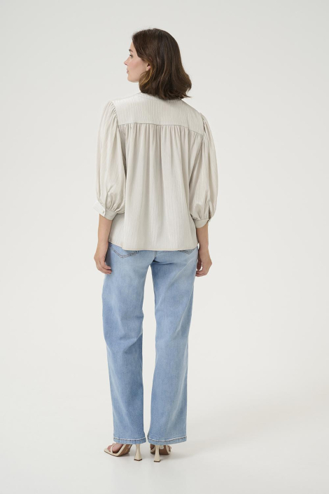 Kaffe grijze dames blouse