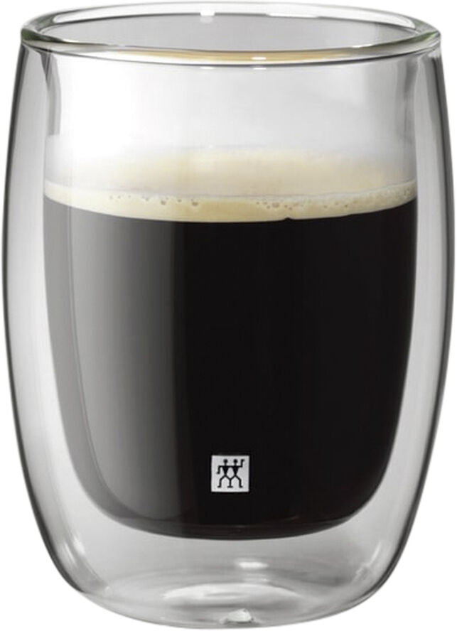 Zwilling Sorrento Kaffeglas sæt, 2 stk Transparent
