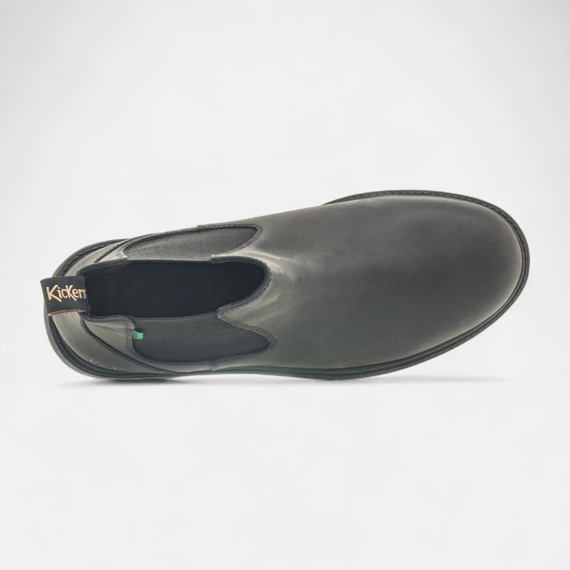 Boots chelsea Homme en cuir noir